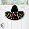 Big Dot of Happiness Let's Fiesta - Hanging Porch Fiesta Outdoor Decorations - Front Door Decor - 1 Piece Sign
